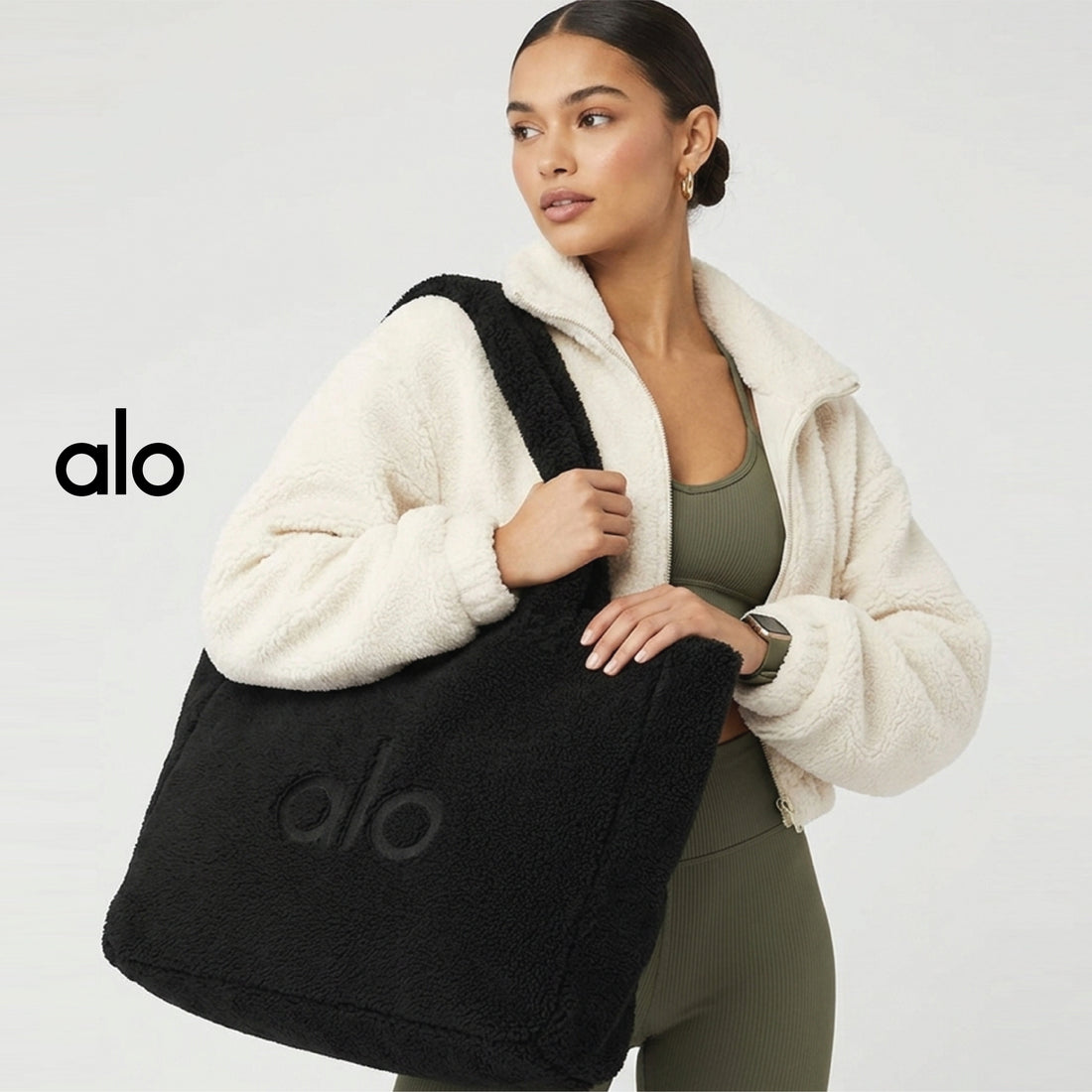 Alo foxy tote bag.
