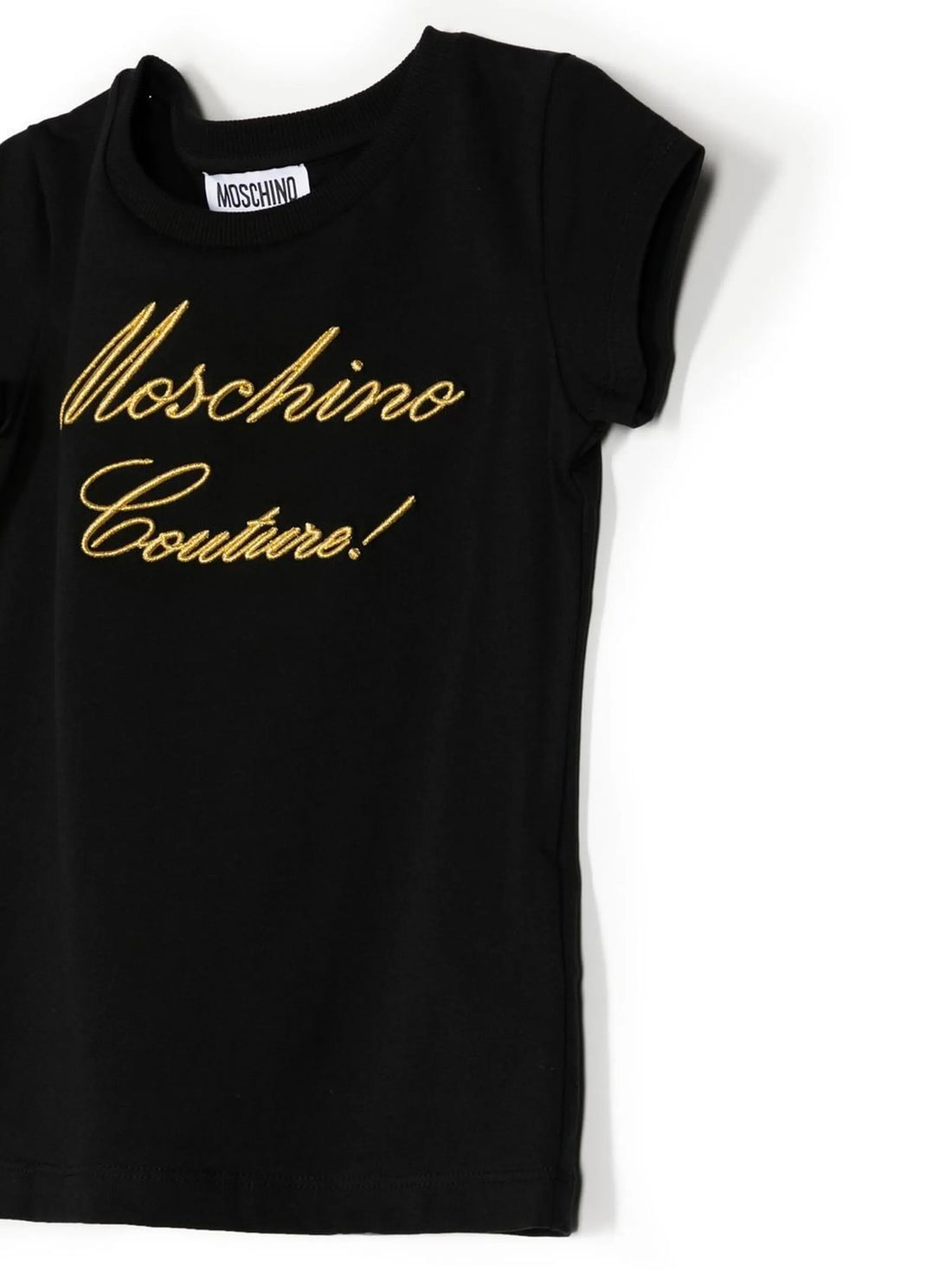 Moschino Couture logo-embroidered T-shirt for Kids