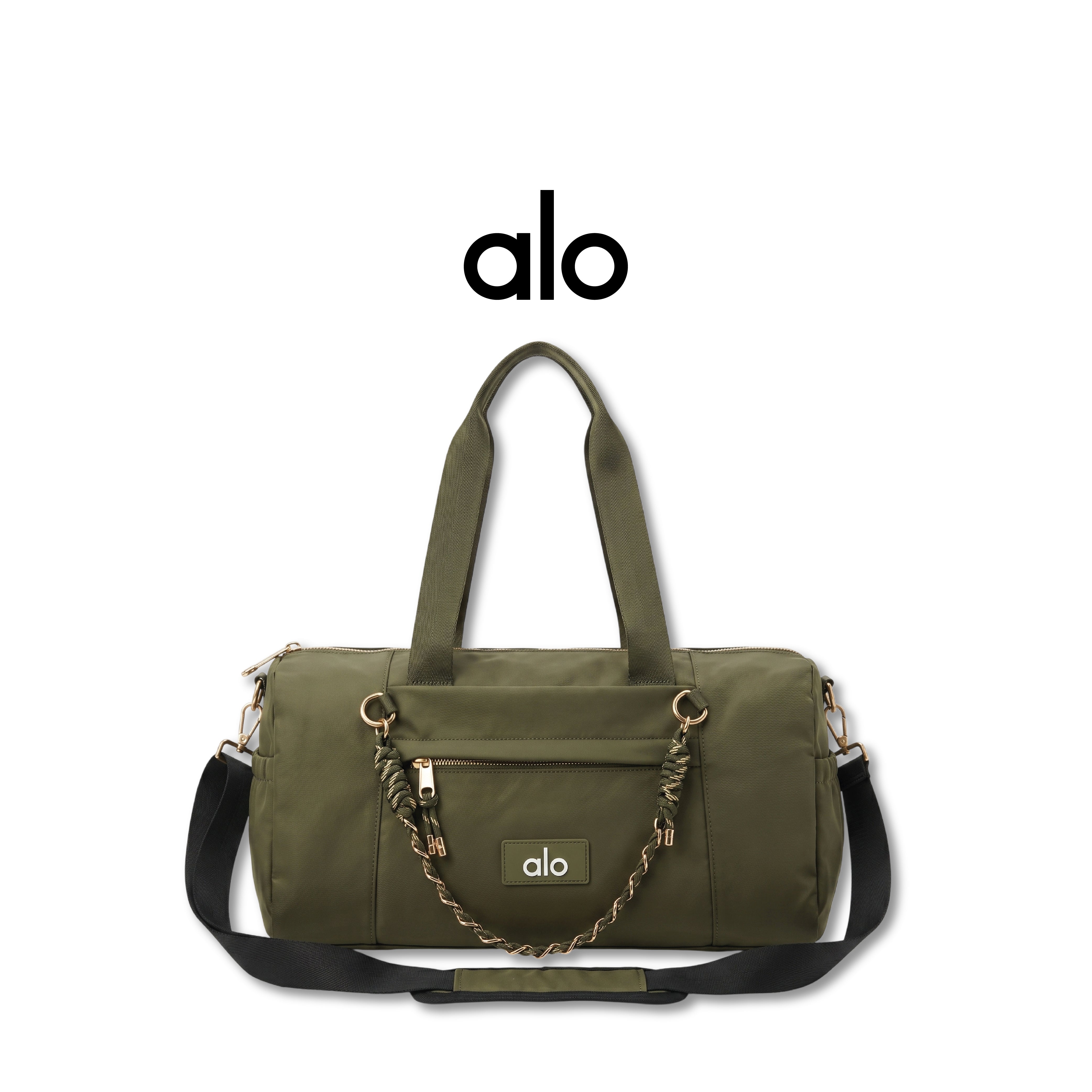 Women's alo sports and fitness shoulder bag