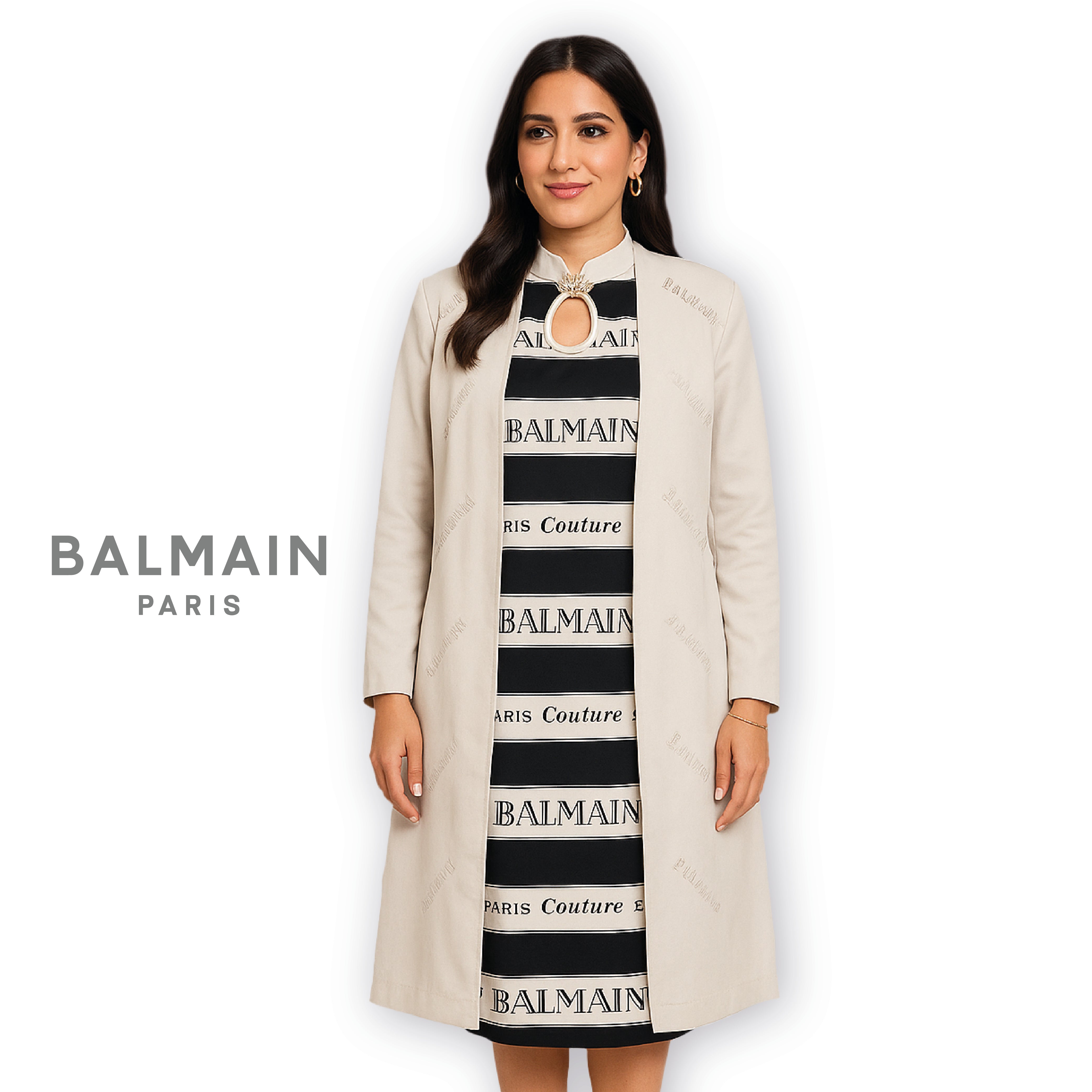 BALMAIN PARIS Women's Full Top