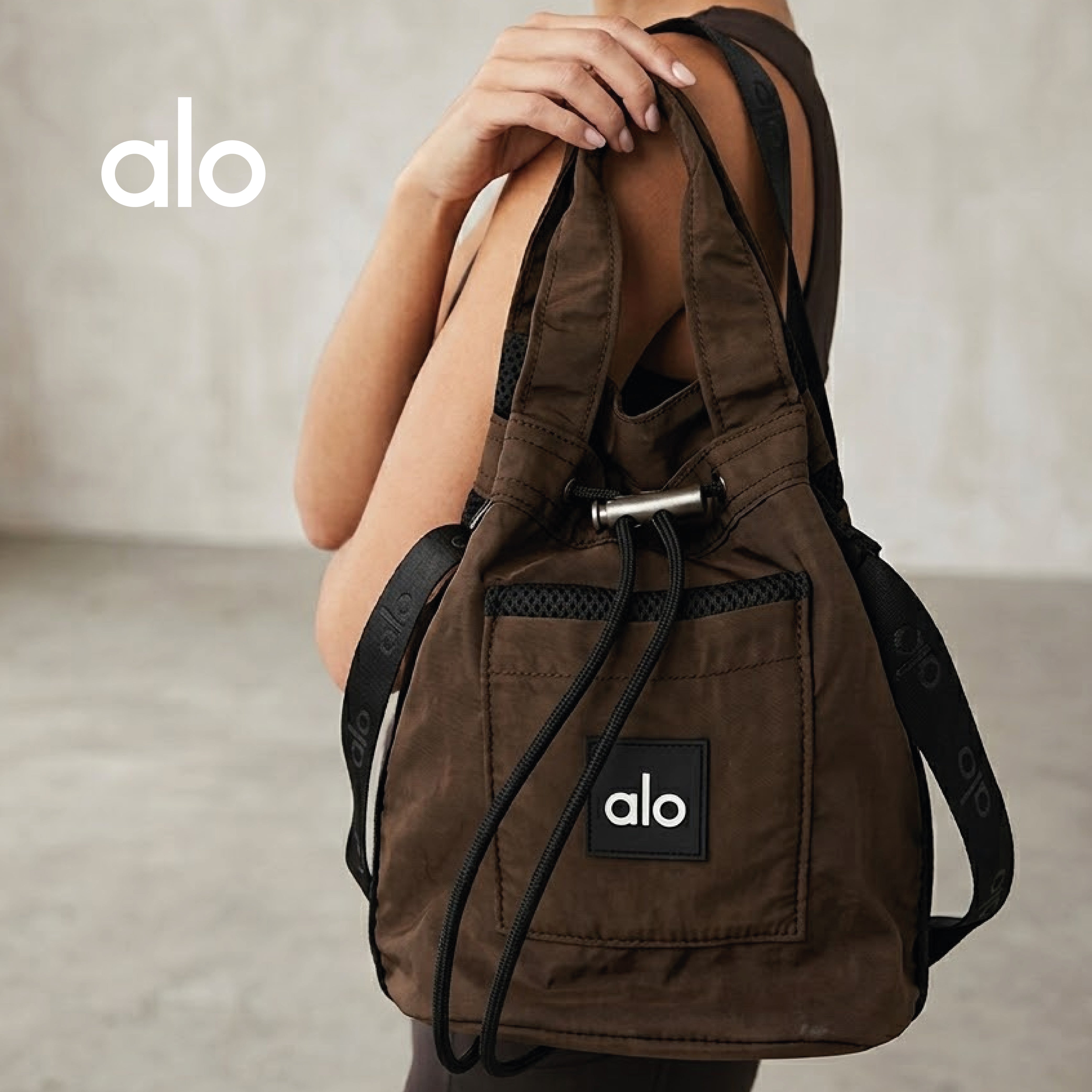 Alo Women's Yoga Crossbody Bucket Bag