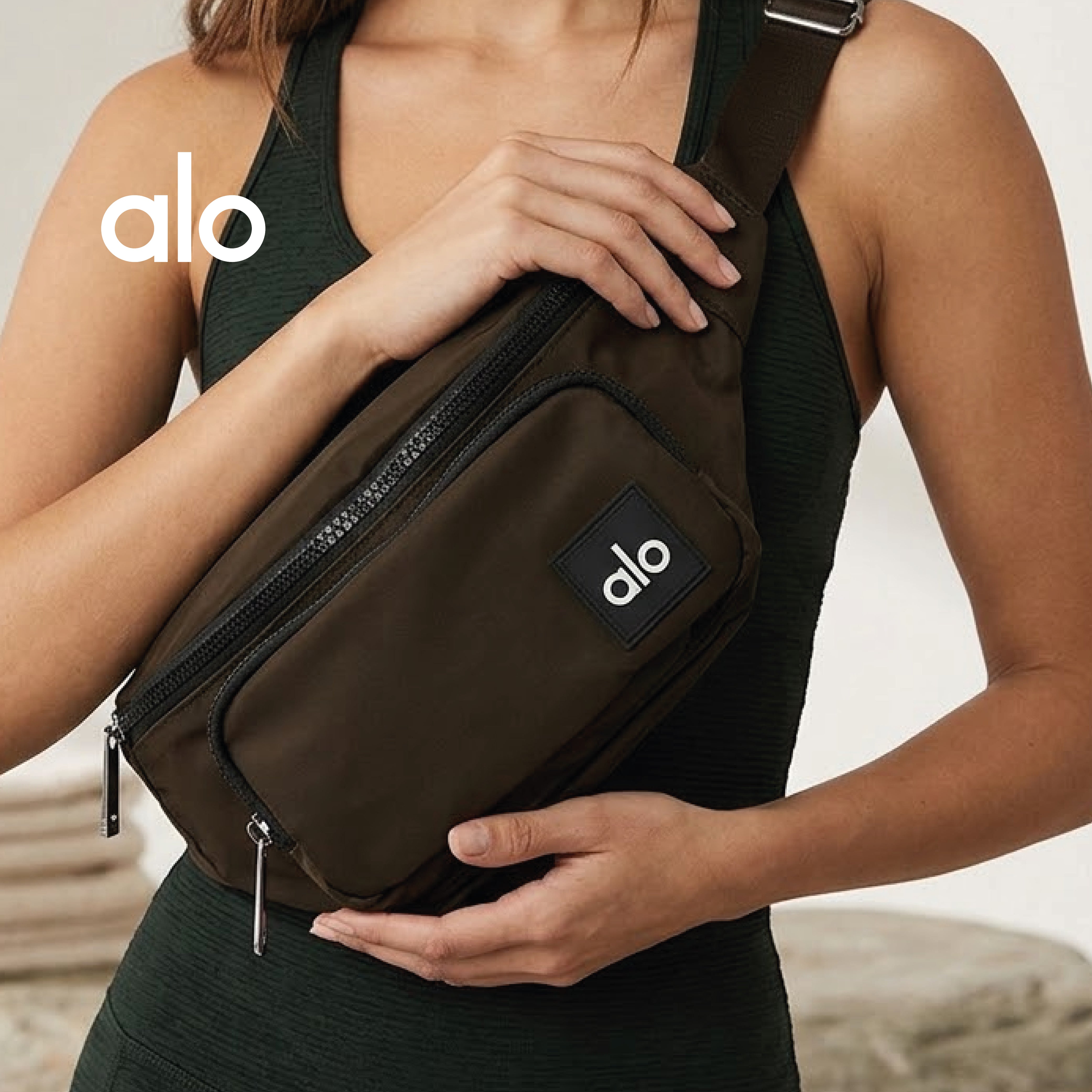 ALO EXPLORER FANNY PACK - ESPRESSO