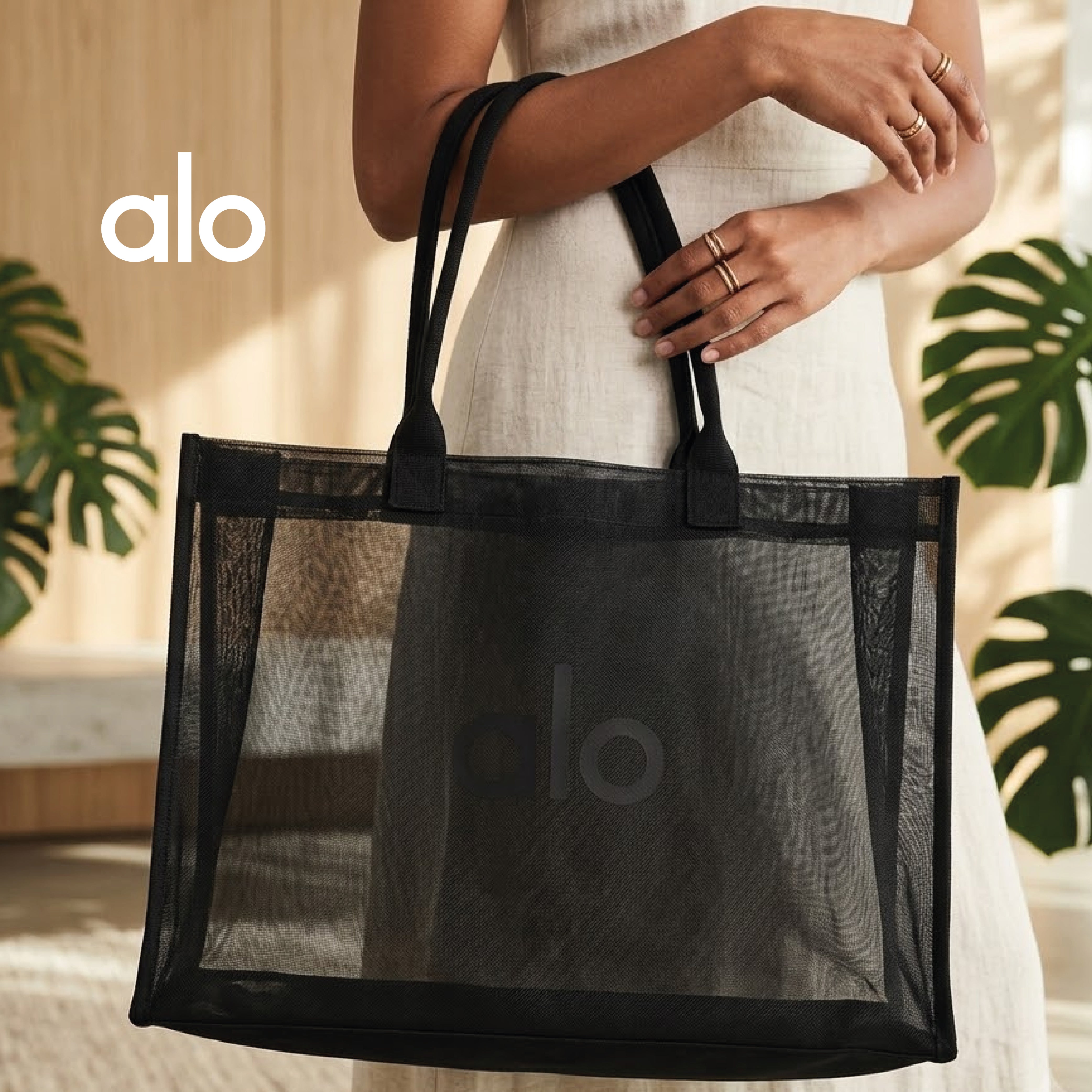 ALO YOGA  Women's Sheer Duffle Bag