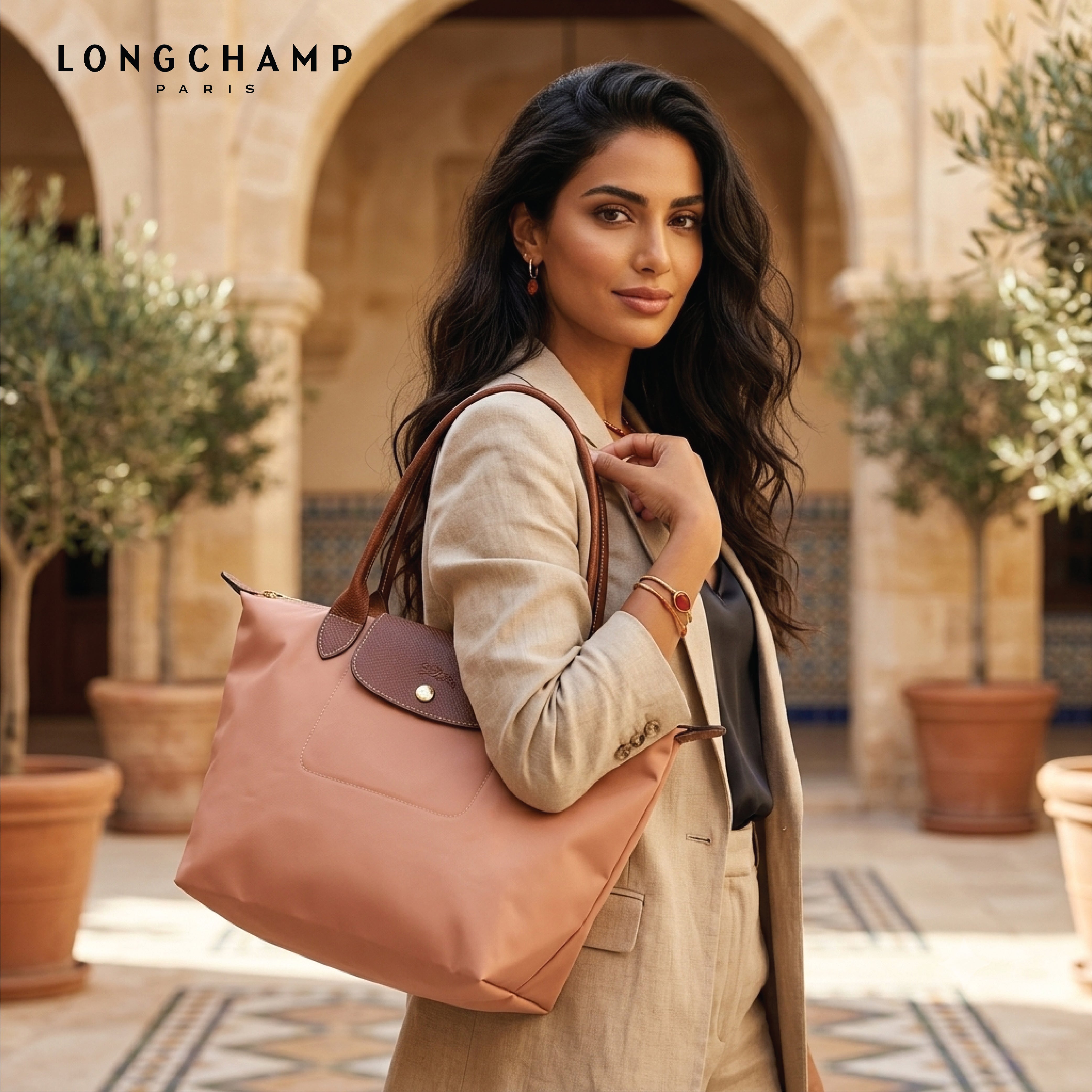 LONGCHAMP Women's Le Pliage Original Tote Small Bag.