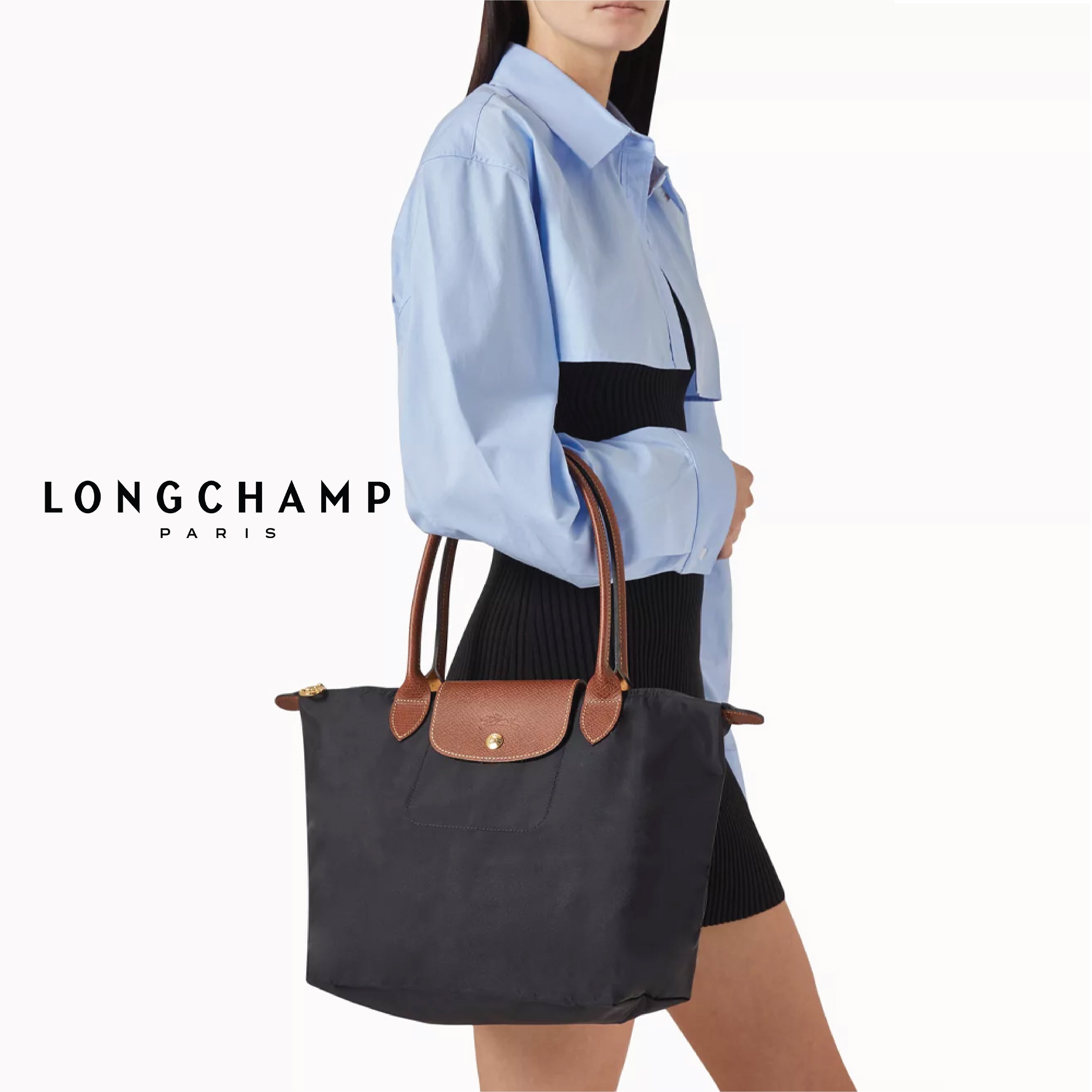 LONGCHAMP Women's Le Pliage Original Tote Small Bag.